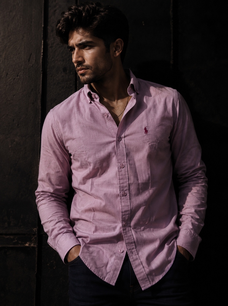 Premium Lavender Linen Shirt